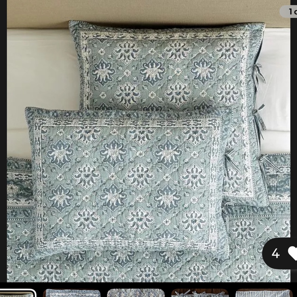 ISO
BALLARD DESIGNS LOTUS PRINT BEDDING